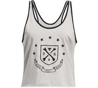 (12 UK, White) Under Armour Womens/Ladies Project Rock Relaxed Fit Tank Top