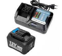 12 V 4.0 Ah Replacement Battery for Makita Battery 12 V with Charger DC10SB Compatible with Makita Battery BL1041B BL1040B BL1016 BL1020B BL1021B