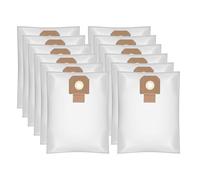 12 Vacuum Cleaner Bags for Bosch GAS 35 M AFC/L AFC/L SFC+, Bosch Professional Fleece Filter Bag Replacement Part 2607432037