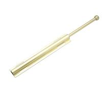 12" Valet Rod Standard for Closet Satin Brass SB Metal
