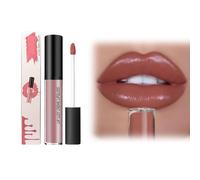 12 Vibrant Colors Of Creamy Texture Lipstick - Long-Lasting, Waterproof Velvet Liquid Lipstick Gloss - Moisturizing, Non-Fading, Non-Stick To Cup Formula(07#)