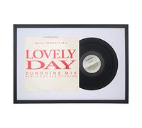 12" Vinyl Record Frame for the Wall,Displays 12" LP Record and 12x12-inch Cover/12 Music Album /12 "Jukebox Record (UX22B1624WW)