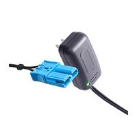 12 Volt Battery Charger for Kid Trax Child Ride On Car, 12V Charger with Large Blue Plug for Dodge Ram 3500 Dodge Police Car Dodge Viper Mecerdes ML63 CAT Bulldozer