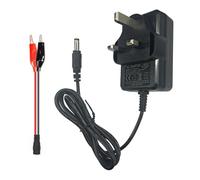 12 Volt Battery Charger for Ride on Toys Car, Universal 12V 1000mA Battery for Charger Kids Electric Car, Suitable forJeep Tractor Motorcycle ATV Accessories, Free Alligator Clip