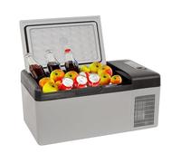 12 Volt Car Refrigerator, 15 L(16 Quart) Portable Car Fridge Cooler, -20°C To 20°C Temp Range and Cooling Fast, Withstand Bumpy Roads and Inclines, 45 DB Low Noise for Travel, Fishing, Camping