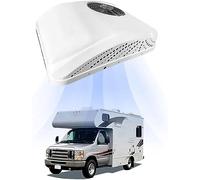 12 Volt Electric Truck Rv Rooftop Air Conditioner, Ultra Thin Car Roof Air Conditioner Is, Camper Air Conditioner, 8 Hour Running Non-Ducted, Heat And Cool, For Suv Motorhome Truck Camper Van Carava