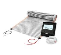12 Volt Electric Underfloor Heating 2.0 Meters Incl. Thermostat for Temperature Control of Floor Surfaces in Caravan, Motorhome, Campervan. Not to be Considered as Skin Heater