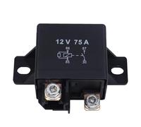 12 Volt Relay - High Current Continuous, Duty Power Module, Four Pin Electrical Switching Component, Heavy Load Control Unit, Heat Resistant Industrial Starting Equipment | For Forklift Excavator Engi