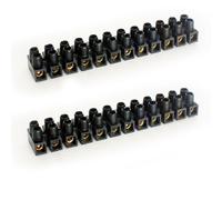 12 Way 3A Terminal Block Connector Choc Strip Wire Power Cable Joiner Coupler