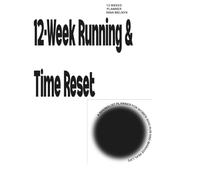 12-Week Running & Time Reset: A minimalist planner for women who run and manage real life