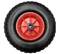 12" Wheel 4.00-6 PU Puncture Proof Solid Wheel - 1/2 inch (12mm) Bore - 13 x 4 Heavy Duty Replacement for Sack Truck, Garden Trolley. Wheelbarrow. Go Cart, Trailer, Truck