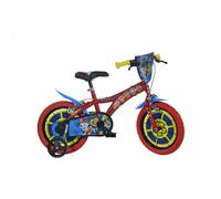 Dino Paw Patrol 12in Kids Bike - Red/Blue