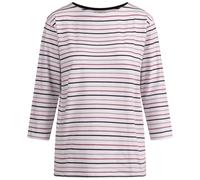 (12, White Multi Stripe) Trespass Womens 3/4 Sleeve T-Shirt - Farren