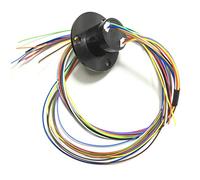 12 Wires 2A Slip Ring Collector Ring,Rotary Connector,Rotary Electrical Contact Electrical Slip Ring Joint