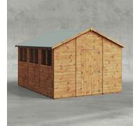 12 x 10 Powersheds Tongue and Groove Apex Wooden Shed