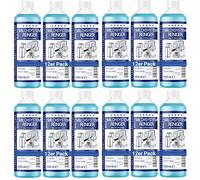 12 x 1000 ml Milk System Cleaner (34 Applications) for Fully Automatic Coffee Machine Milk Frother - Milk Foam Cleaner - Universal Liquid Cleaner for All Brands