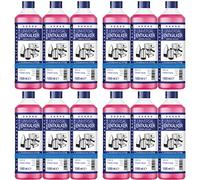 12 x 1000 ml Universal Descaler for Fully Automatic Coffee Machines and Coffee Machines - for 8 Descales Each 125 ml