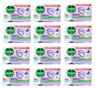 12 x 100g Dettol Antibacterial Bar Soap Sensitive Dry Skin Original Protection