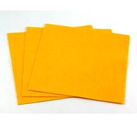 12" x 12" Squares Plain Acrylic Craft Felt Fabric - Sunflower Yellow - per sheet