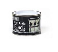 12 X 151 Iron Gate Black Gloss Paint - 180Ml