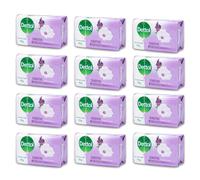 12 x 175g Dettol Antibacterial Bar Soap Sensitive Skin ( large Bars )