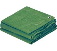 12' x 18' (3.5m x 5.3m) Green Tarpaulin - Heavy Duty Waterproof Camping Accessories, Dust Sheets, Survival Equipment, Car & Furniture Cover, Canopy Windbreak (12' x 18' (3.5m x 5.3m) Tarpaulin, Green)