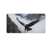 12 X 24 Inch Mouse Pad Eagles Fly in The Valley Desk Mat with Non-Slip Rubber Base Large Gaming Mouse Mat for Office & Home