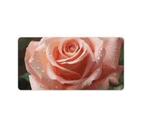 12 X 24 Inch Mouse Pad Rose Flower Desk Mat with Non-Slip Rubber Base Large Gaming Mouse Mat for Office & Home