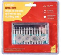 12 x 25 Piece diamond-coated polishing set Rotary Tools Craft Mini Hobby