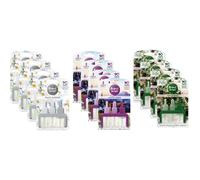 12 x 3 Scents Refill Air Freshener - Compatible with 3volution White flowers Mystical Japan & Forest Pine