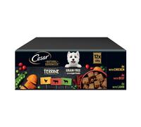 Cesar Natural Goodness in Loaf 12 x 400 g Cans, Adult Premium Wet Dog Food, Mixed Selection