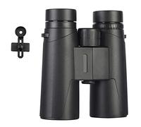 12 x 42 HD Binoculars Compact Binoculars Bak4 Prisms and FM for Travel Bird Watching, Hiking, Hunting, Sightseeing