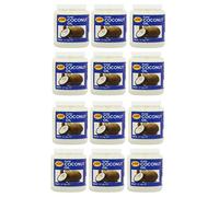 12 X 500ml Jar KTC 100% Pure Coconut Oil Multipurpose Oil Hair Cooking Moisturiser