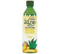 12 x 500ml Real Aloe Vera Soft Drink Juice Vitamin C Mineral Mango
