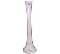 12 x 50cm Glass Lily Vase Clear Round Hollow Narrow Table Wedding Display