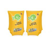 Bestway Inflatable Swimming Armbands for Kids | Float Bands Sleeves, Inflatable Swim Armbands for Boys and Girls, Ages 5-12, Yellow
