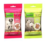 12 x 60g Natures Menu Gluten-Free Chicken and Beef Dog Treat Multibuy