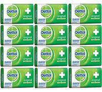 12 x 65g Dettol Original Antibacterial Personal Protect Soap Bars