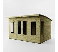 12 x 8 Helios Summerhouse with Curved Roof