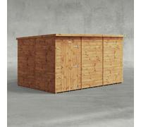 12 x 8 Powersheds Tongue and Groove Windowless Pent Wooden Shed
