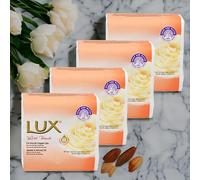 12 x 80g Lux Velvet Touch Soap Bars for Smooth Fragrant of Jasmine & Almond Oil(Total 960g)