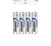 12 X AA ENERGIZER ULTIMATE LITHIUM ULTRA BATTERIES LR6 L91 DIGITAL LOOSE WRAPED