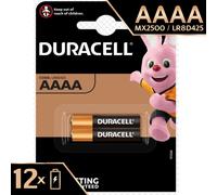 12 x AAAA DURACELL ULTRA Alkaline Batteries MN2500 1.5V E96 LR8D425 1.5v