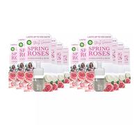12 x Air Wick Spring Roses Air Freshener Plug In Diffuser Refills