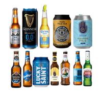 12 x Alcohol Free Beer Bundle, including Guinness 0, Stella, Unltd, Moetti & Free damm, big drop: provided by Alcohol Free Co - Excellent on Trustpilot