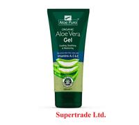 12 X Aloe Pura Aloe Vera Organic Gel with Antioxidant Vitamins A C & E - 200ml
