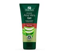12 X Aloe Pura Organic Aloe Vera Gel with Antiseptic Tea Tree Oil - 200ml