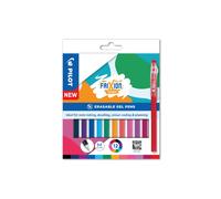 12 X Assorted Pilot FriXion Erasable Gel Pens