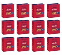 12 x Barilla Penne Rigate al Bronze Drawn Pasta 400 g Raw Processing Method