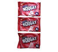 12 x Barratt Chewy Nougat Bars 3 Packs of 4 x 32G Bars by RNR